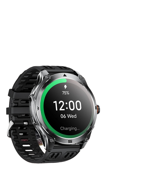 NNEOBA Tactical GPS Smartwatch Black-0